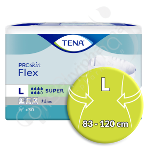 Tena Flex Super Large - 30 changes avec ceinture