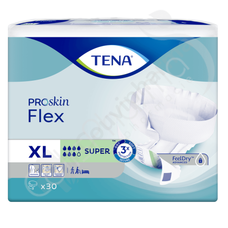 Tena Flex Super Extra Large - 30 incontinentiebroekjes met heupband