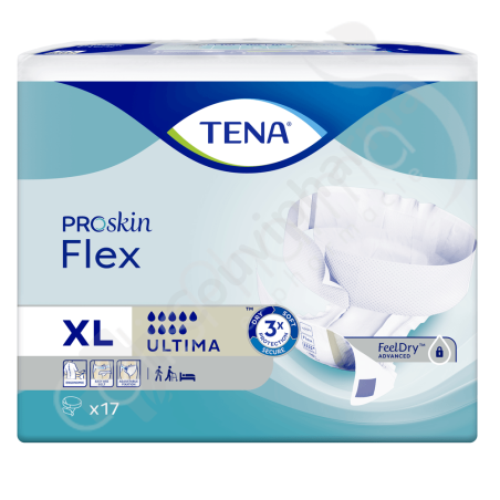 Tena Flex Ultima Extra Large - 17 changes avec ceinture