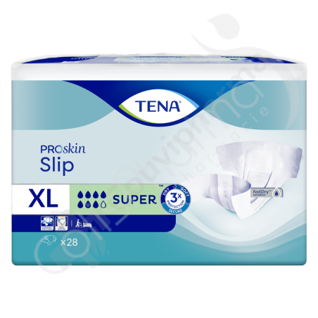 Tena Slip Super Extra Large - 28 changes complets