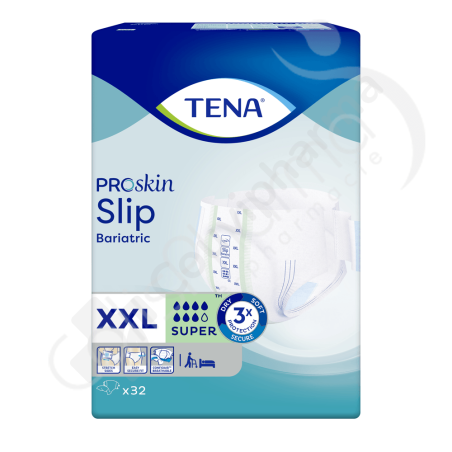Tena Slip Bariatric Super XXL - 32 changes complets