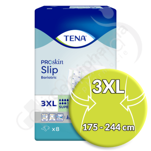 Tena Slip Bariatric Super XXXL - 8 changes complets