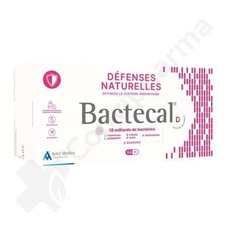 Bactecal D - 64 gélules