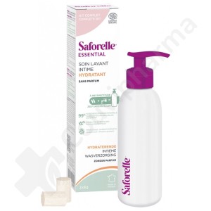 Saforelle Soin Lavant Intime Hydratant Kit à reconstituer - 1 bouteille + 2 sticks