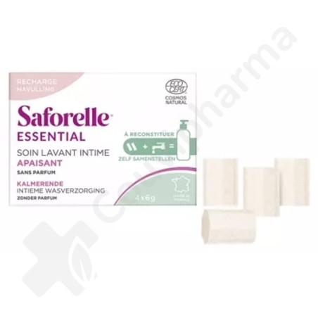Saforelle Soin Lavant Intime Apaisant Recharge - 4 sticks