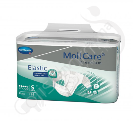 Molicare Elastic 5 Gouttes Small - 30 changes complets