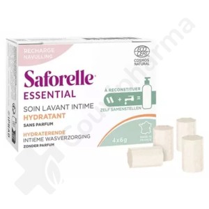 Saforelle Soin Lavant Intime Hydratant Recharge - 4 sticks