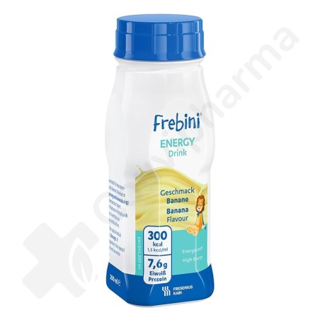 Frebini Energy Drink Banaan - 4x200 ml