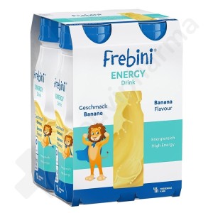 Frebini Energy Drink Banaan - 4x200 ml