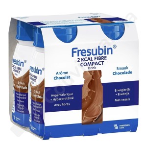 Fresubin 2kcal Fibre Compact Chocolat - 4x125 ml
