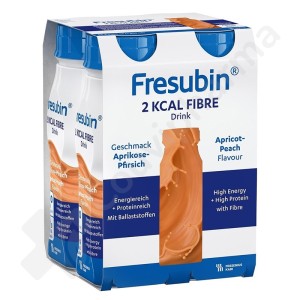 Fresubin 2kcal Fibre Drink Pêche-Abricot - 4x200 ml