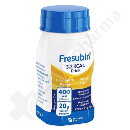 Fresubin 3.2kcal Drink Mangue - 4x125 ml