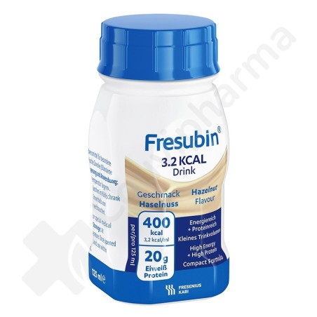 Fresubin 3.2kcal Drink Noisette - 4x125 ml