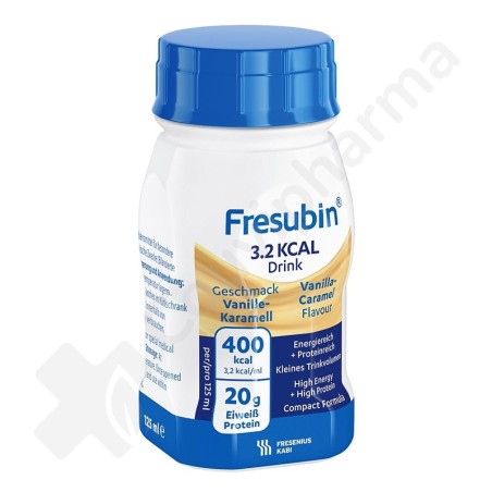Fresubin 3.2kcal Drink Vanille/Caramel - 4x125 ml