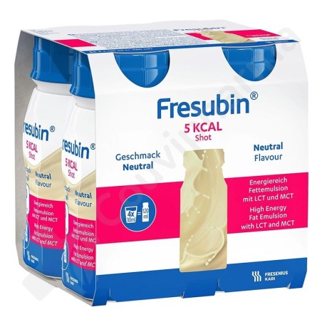 Fresubin 5kcal Shot Neutraal - 4x120 ml