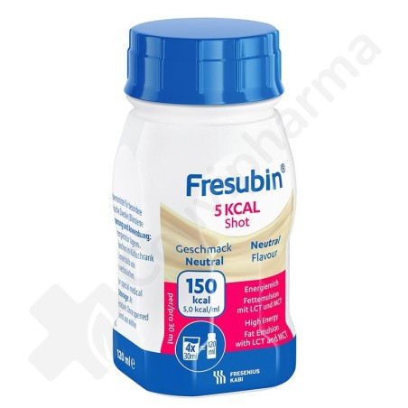 Fresubin 5kcal Shot Neutre - 4x120 ml