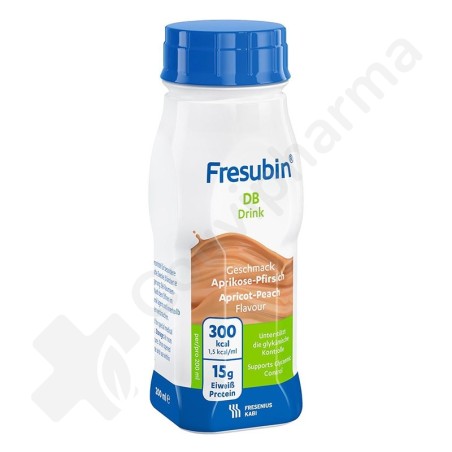 Fresubin DB Drink Pêche-Abricot - 4x200 ml