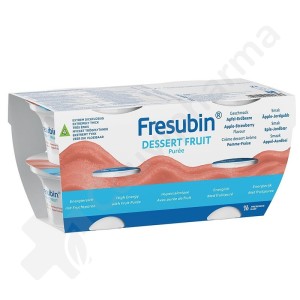 Fresubin Dessert Purée Pomme/Fraise - 4x125 g