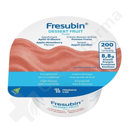 Fresubin Dessert Purée Pomme/Fraise - 4x125 g