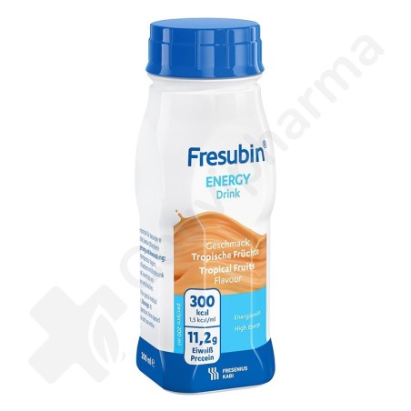 Fresubin Energy Drink Fruits Tropicaux - 4x200 ml
