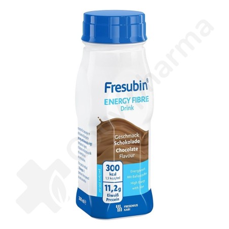 Fresubin Energy Fibre Drink Chocolat - 4x200 ml