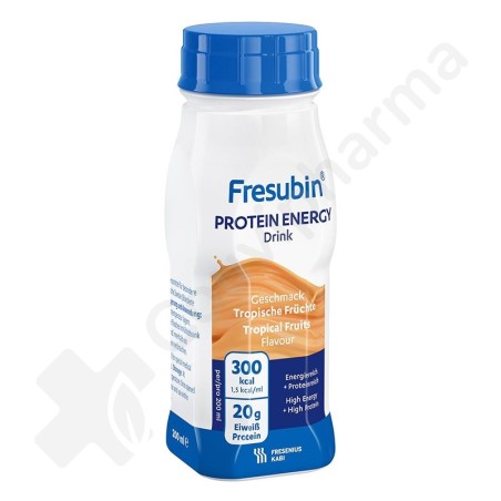 Fresubin Protein Energy Drink Fruits Tropicaux - 4x200 ml