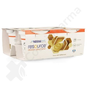 Resource Dessert Gourmand Café - 4x125 g