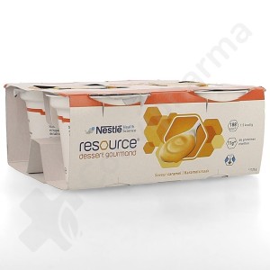 Resource Dessert Gourmand Caramel - 4x125 g