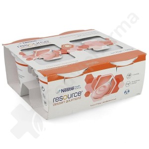 Resource Dessert Gourmand Fraise - 4x125 g