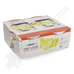 Resource Dessert Gourmand Vanille - 4x125 g