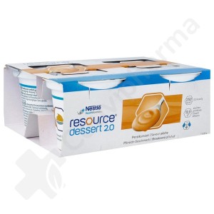 Resource Dessert 2.0 Pêche - 4x125 g