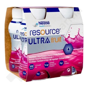 Resource Ultra Fruit Fruits Rouges - 4x200 ml