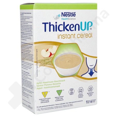 ThickenUP Instant Cereal HP Clean Nutren Pomme Noisette - 450 g