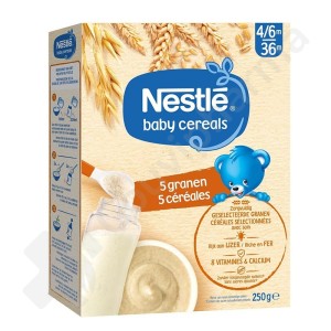 Nestlé Baby Cereals 5 Granen - 250 g