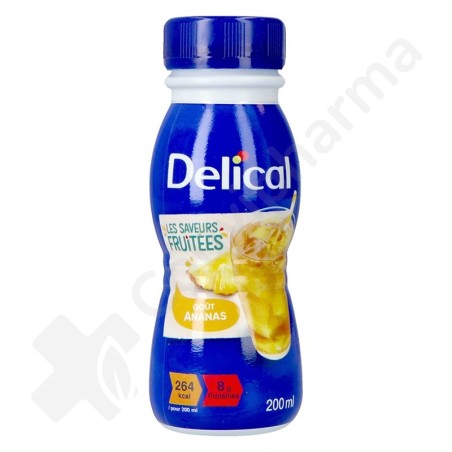 Delical Boisson Fruitée Ananas - 4x200 ml