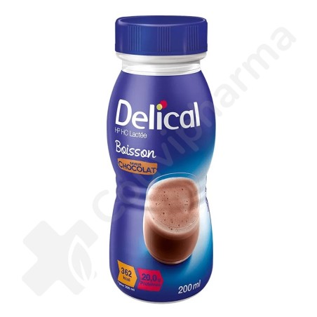Delical Boisson Lactée HP-HC 360 Chocolat - 4x200 ml