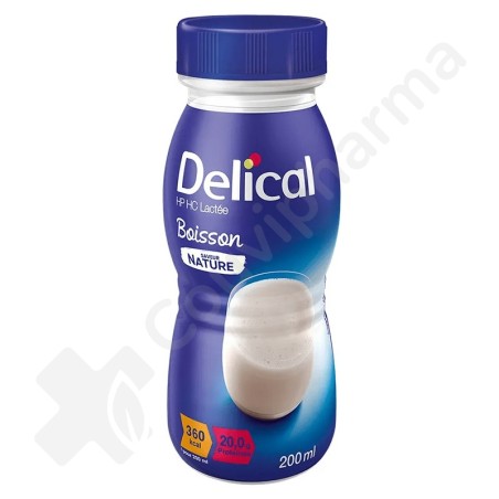 Delical Boisson Lactée HP-HC 360 Nature - 4x200 ml