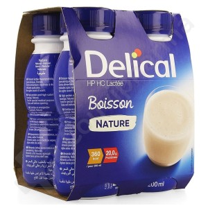 Delical Boisson Lactée HP-HC 360 Nature - 4x200 ml