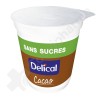 Delical Crème Dessert HP-HC Sans Sucres Cacao - 4x125 g