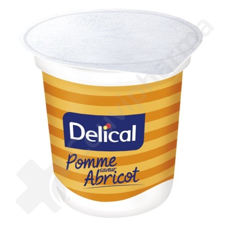 Delical Dessert Nutra'Pote Pomme-Abricot - 4x125 g