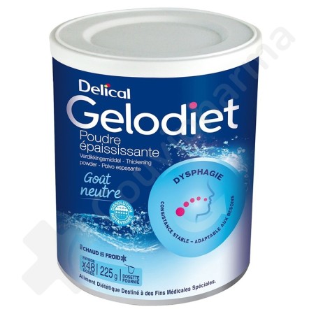 Delical Gelodiet Poudre Épaississante Neutre - 225 g