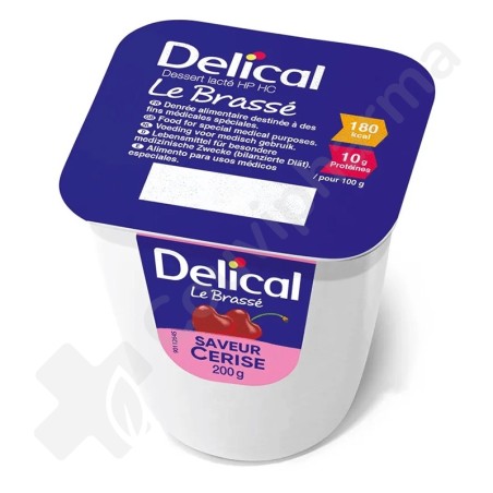 Delical Dessert Le Brassé Kers - 4x200 g