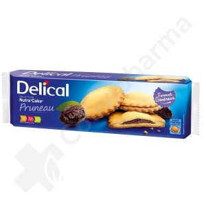 Delical Nutra'Cake Biscuit Fourré Pruneau - 3x3 biscuits