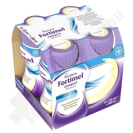 Fortimel Compact Banane - 4x125 ml