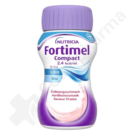 Fortimel Compact Fraise - 4x125 ml