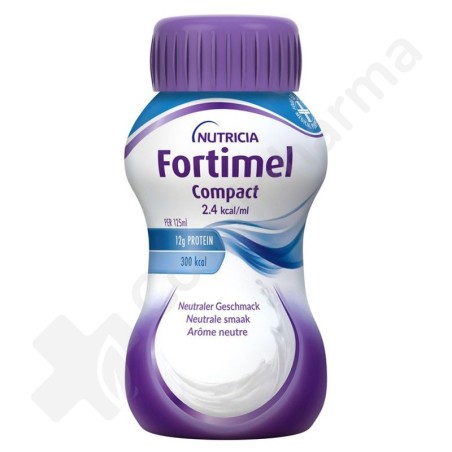 Fortimel Compact Neutre - 4x125 ml