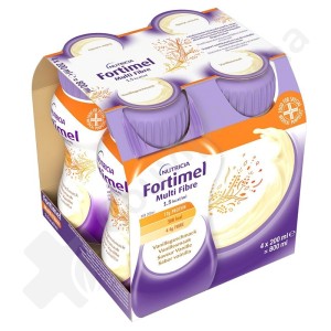 Fortimel Energy Multi Fibre 1.5 kcal Vanille - 4x200 ml