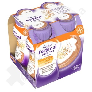 Fortimel Multi Fibre 1.5kcal Chocolat - 4x200 ml