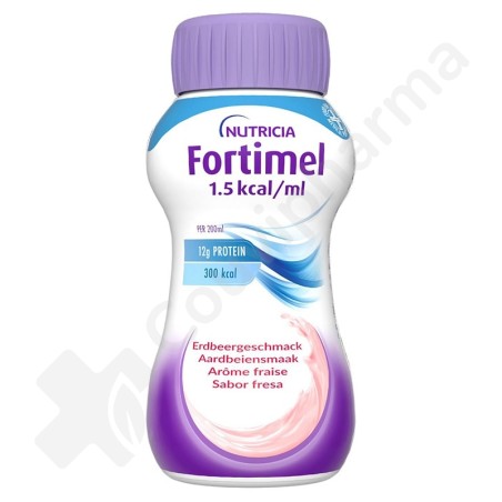 Fortimel 1.5 kcal Fraise - 4x200 ml