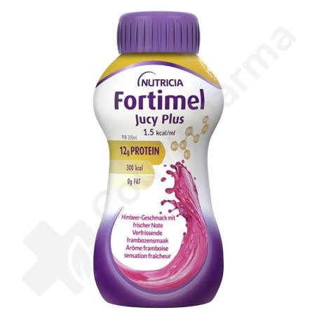 Fortimel Jucy Plus Framboise Sensation Fraicheur - 4x200 ml